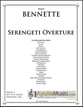Serenghetti Overture Concert Band sheet music cover